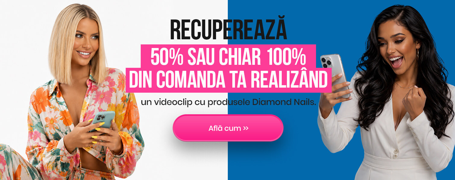 Recuperează  50% sau chiar 100% din comanda ta realizând