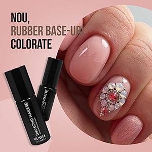 Nou,Rubber Base-uri Colorate