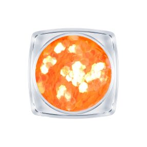 Flitter Nail Art Oranj - holograme