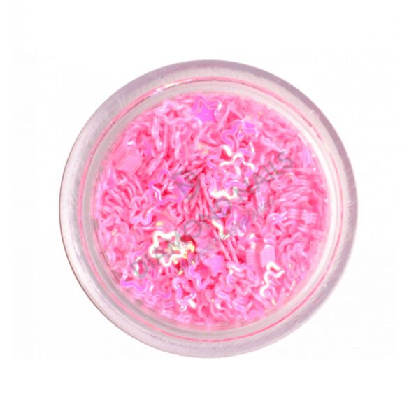 Flori Nail Art Roz Inchis