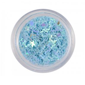 Flori Nail Arti Albastru light de la Diamond Nails