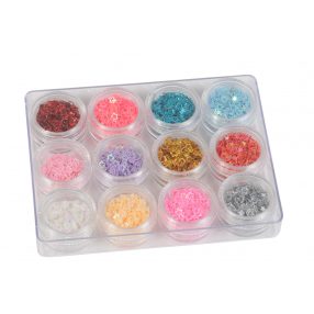 Flori Nail Art, 12 buc