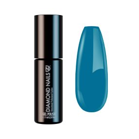 Diamond Nails ojă semipermanentă Albastru de Cian DN038 7ml pentru manichiuri vibrante și moderne