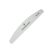 Pilă unghii bumerang alb 100/180 – Diamond Nails