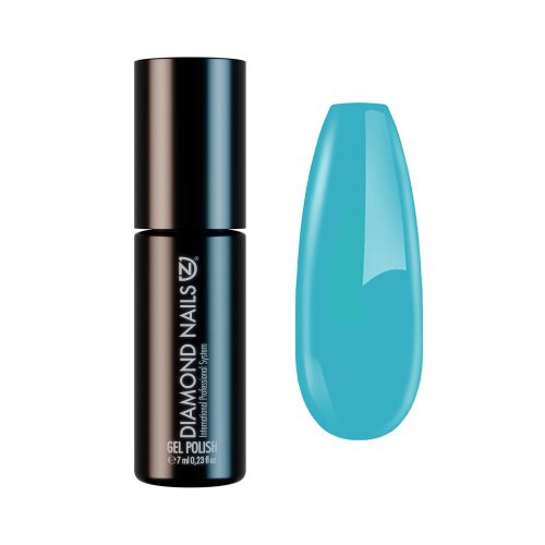 Diamond Nails ojă semipermanentă Turcoaz Deschis DN047 7ml pentru manichiuri proaspete și moderne