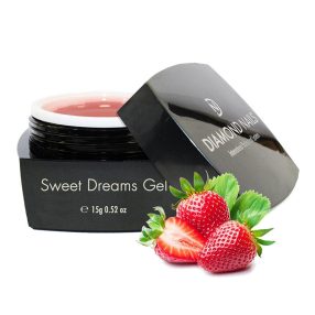 Gel UV Sweet Dreams 15g cu parfum de capsuni de la Diamond Nails