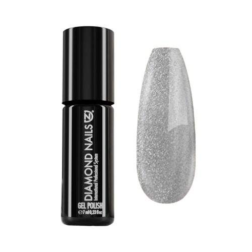 Diamond Nails Gel Lac - Argintiu Metal - DN070 - 7ml