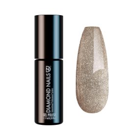 Diamond Nails ojă semipermanentă Chrom Metal DN073 7ml cu efect cromat și strălucire metalică intensă