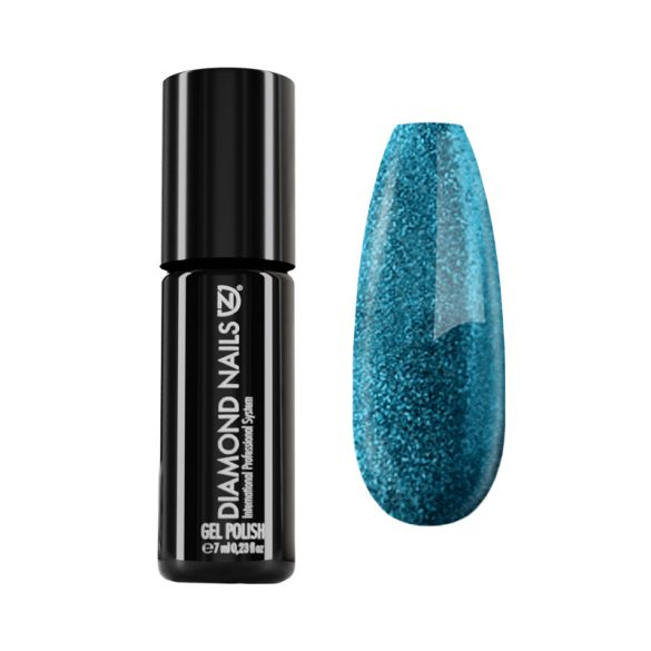 Gel lac - DN075 - Turcoaz metal