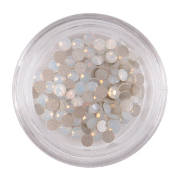 Pietre Swarovski Opal white Mari 50 buc
