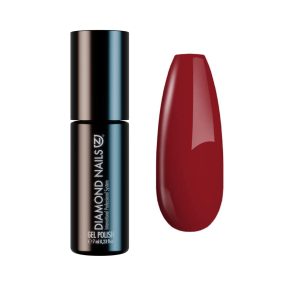 Diamond Nails ojă semipermanentă Roșu Cărămiziu DN085 7ml cu nuanță caldă și elegantă