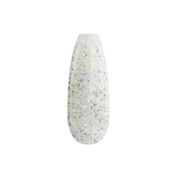Gel Lac 4 ml DN106 - Hologram  cu sclipici - Pensula nouă!