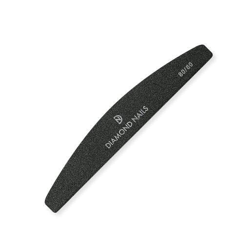 Pila Unghii Bumerang Neagra - 80/80 - Diamond Nails