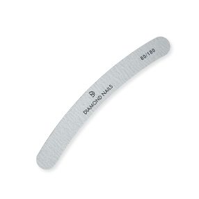 Pilă Unghii Banană Gri 80/180 Diamond Nails