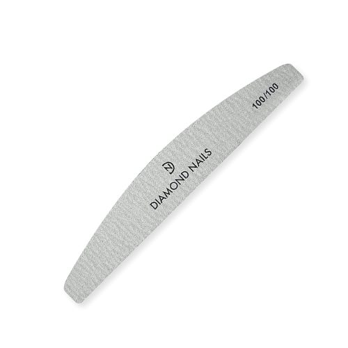 Pila Unghii Bumerang Gri 100/100 - Diamond Nails