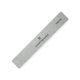 Pila Unghii Dreptunghi Gri - 100/100 - Diamond Nails