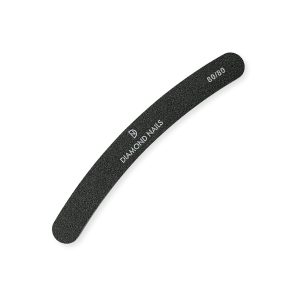 Pila Unghii Banana Neagra - 80/80 - Diamond Nails