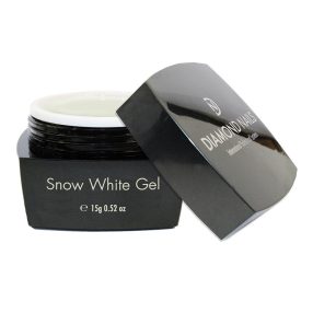 Gel UV alb laptos 15g, gel UV snow white 15g de la Diamond Nails