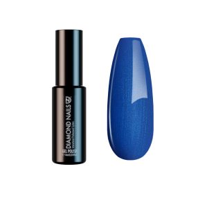 Diamond Nails ojă semipermanentă Albastru Regal Metal DN081 7ml cu efect metalic și luciu intens