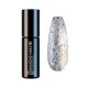 Diamond Nails Gel Lac - Sclipici Auriu cu Hexagoane Argintii - DN110 - 7ml - Fără HEMA