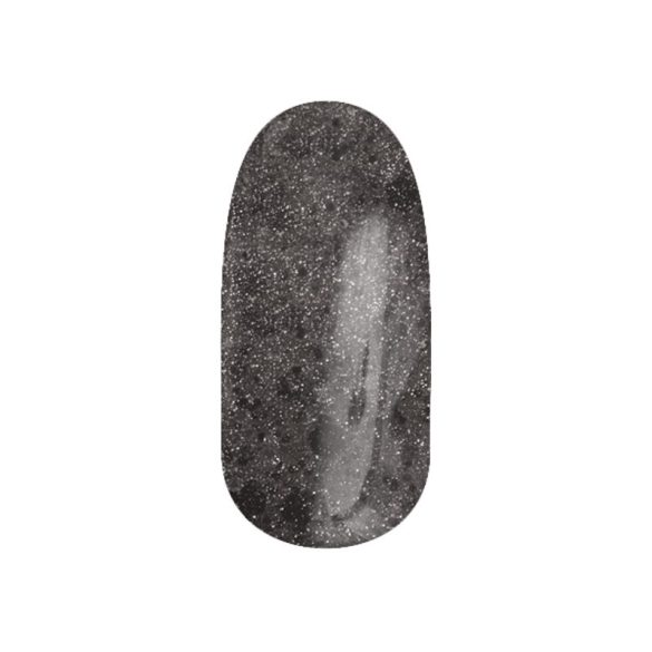Gel Lac DN116 - Sclipic ichrom cu hexagone negre