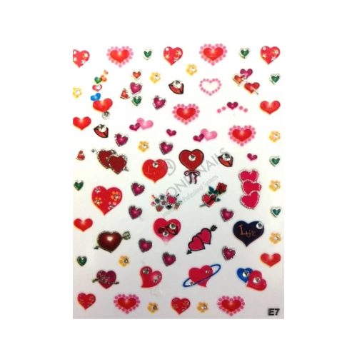 Abtibild Valentines pentru unghii de la Diamond Nails