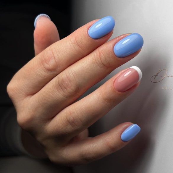 Gel Lac -DN129 - Albastru cristal