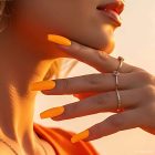 Diamond Nails Gel Lac - DN148 - Portocaliu Neon
