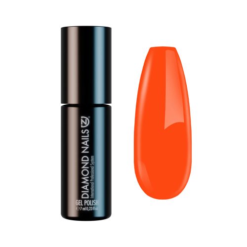 Diamond Nails Gel Lac - DN150 - Carioca portocaliu neon