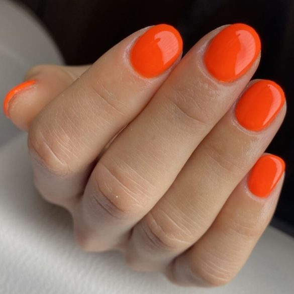 Gel lac-DN150-Carioca portocaliu neon