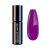 1 - Unghii cu gel mov neon in ton oja mov perfect realizate cu gel lac mov neon de la Diamond Nails.