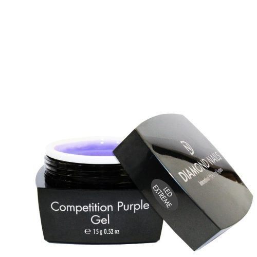 Extrem LED competition purple gel 5g de la Diamond Nails