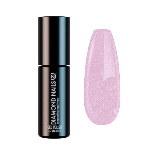 Gel Lac - DN160 - Roz de bebe sclipitor 7ml