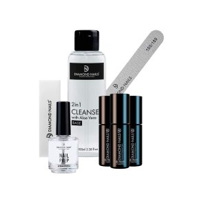 Set gel lac de baza fara lampa UV cu baza pentru unghii gel, oferit de Diamond Nails Romania. Set gel lac de baza fara lampa UV cu baza pentru unghii gel, oferit de Diamond Nails Romania.