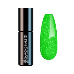 Gel Lac - Cariocă verde neon sclipitor - DN189 - 7ml - fără HEMA