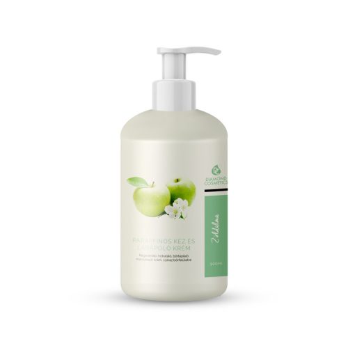 Cremă pentru măini și picioare cu parafină-Mere Verde -500 ml