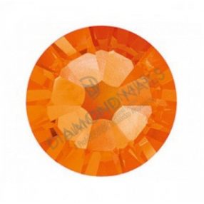 Cristale Swarovski SS10 portocaliu 20buc - Diamond Nails