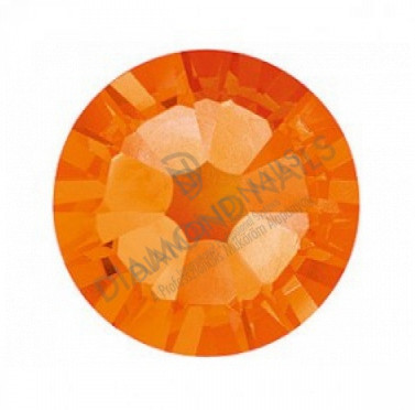 Cristale Swarovski SS10 portocaliu 20buc - Diamond Nails