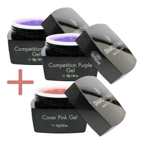 Extreme LED Competition Purple Gel cu Cadou - Fără HEMA