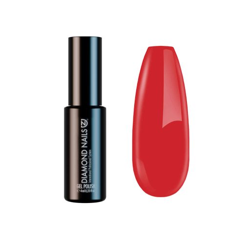 Gel Lac 4ml - DN006 - Roșu de tomată - Pensula nouă! Diamond Nails