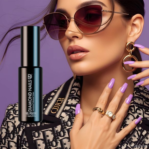 Gel Lac - DN212-Viola deschis - 4 ml - Pensula nouă! 