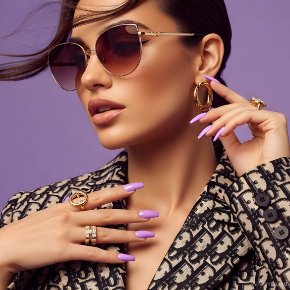 Gel Lac - DN212-Viola deschis - 4 ml - Pensula nouă! 
