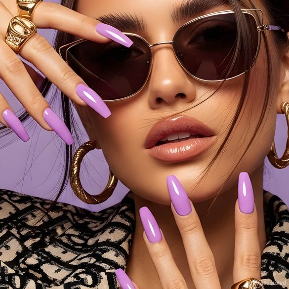 Gel Lac - DN212-Viola deschis - 4 ml - Pensula nouă! 