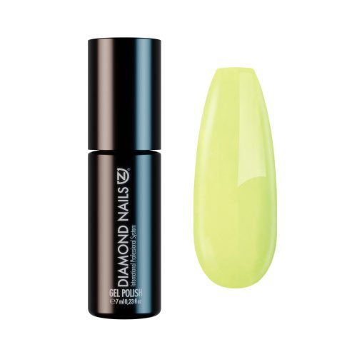 Diamond Nails ojă semipermanentă Lemon Lime DN208 7ml verde vibrant pentru manichiură modernă și rezistentă