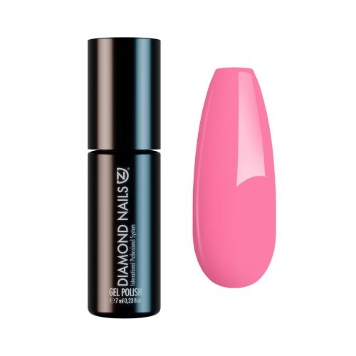 Diamond Nails ojă semipermanentă Roz Neon Intens DN211 7ml cu culoare vibrantă și modernă