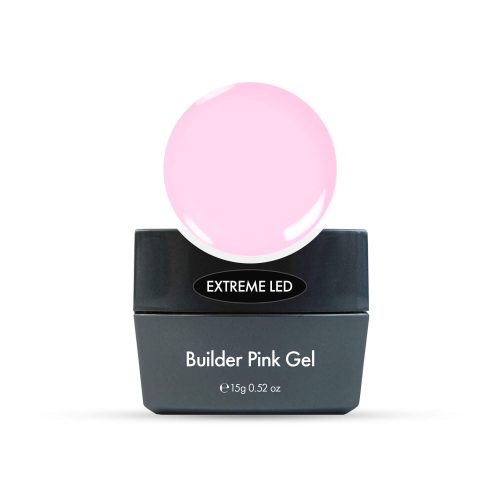LED Builder Pink - Gel de Construcție Roz LED - 15g - Fără HEMA