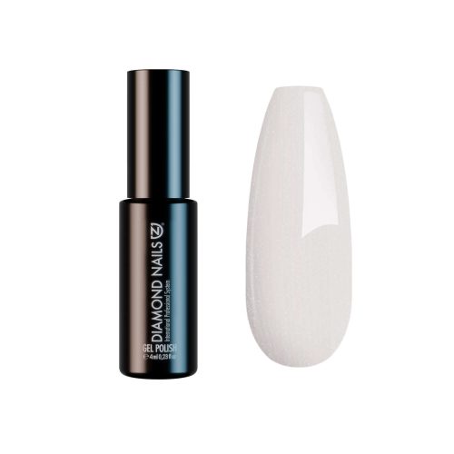 Diamond Nails Gel Lac - Alb Sidefat - DN030 - 4ml - Fără HEMA