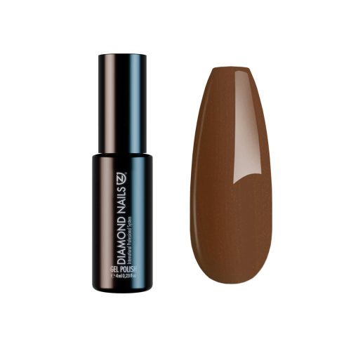 Diamond Nails Ojă semipermanentă DN028 maro perlat ulei 4ml Fără HEMA