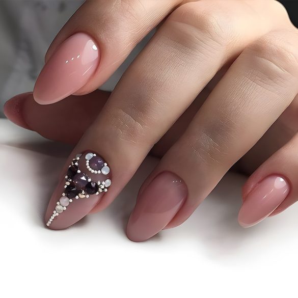 Gel Lac 4 ml - DN032 - Nude de pudră - Pensula nouă!