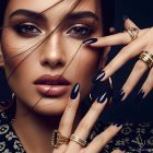 Diamond Nails Gel Lac 4ml - DN037 - Albastrul cerului de noapte - Pensula nouă!